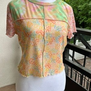 BP. Mix print mesh top